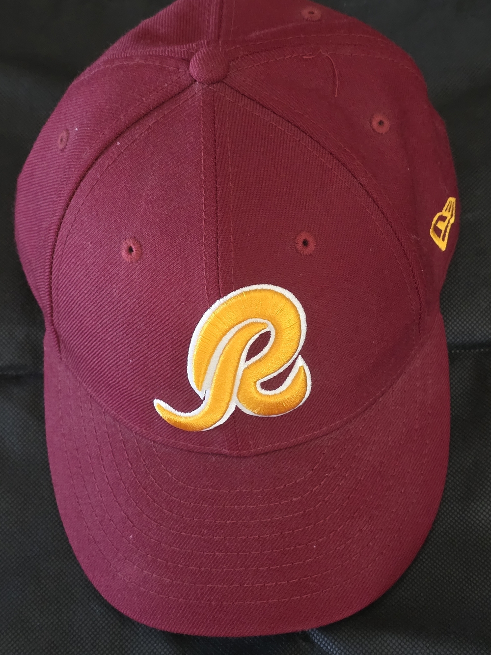 New Era Washington Redskins Classic R Logo Omaha 59FIFTY Fitted Hat